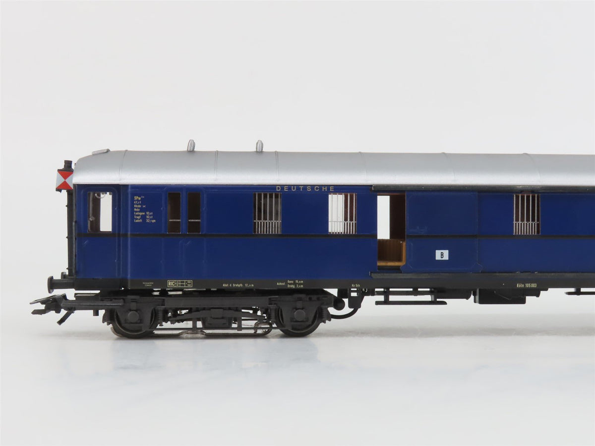 HO 3-Rail AC Marklin 26750 &quot;Rheingold 75 Years&quot; Steam Passenger Set w/ Sound