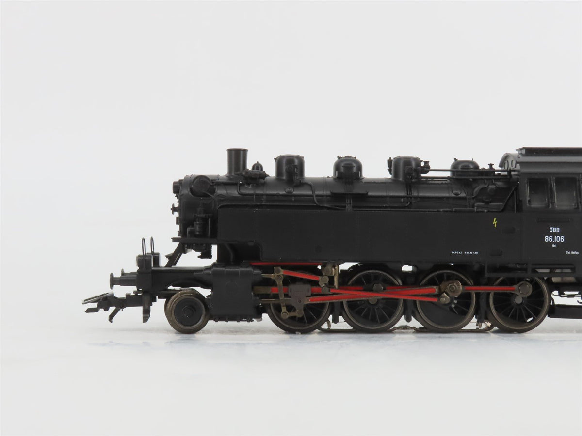 HO 3-Rail AC Marklin Digital 26831 OBB 2-8-2T Steam &amp; Snow Plow Set w/ Sound