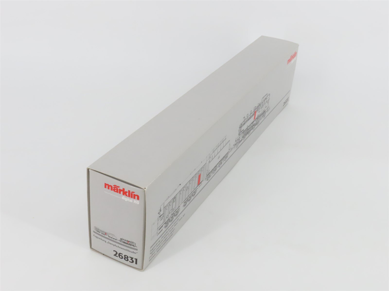 HO 3-Rail AC Marklin Digital 26831 OBB 2-8-2T Steam & Snow Plow Set w/ Sound