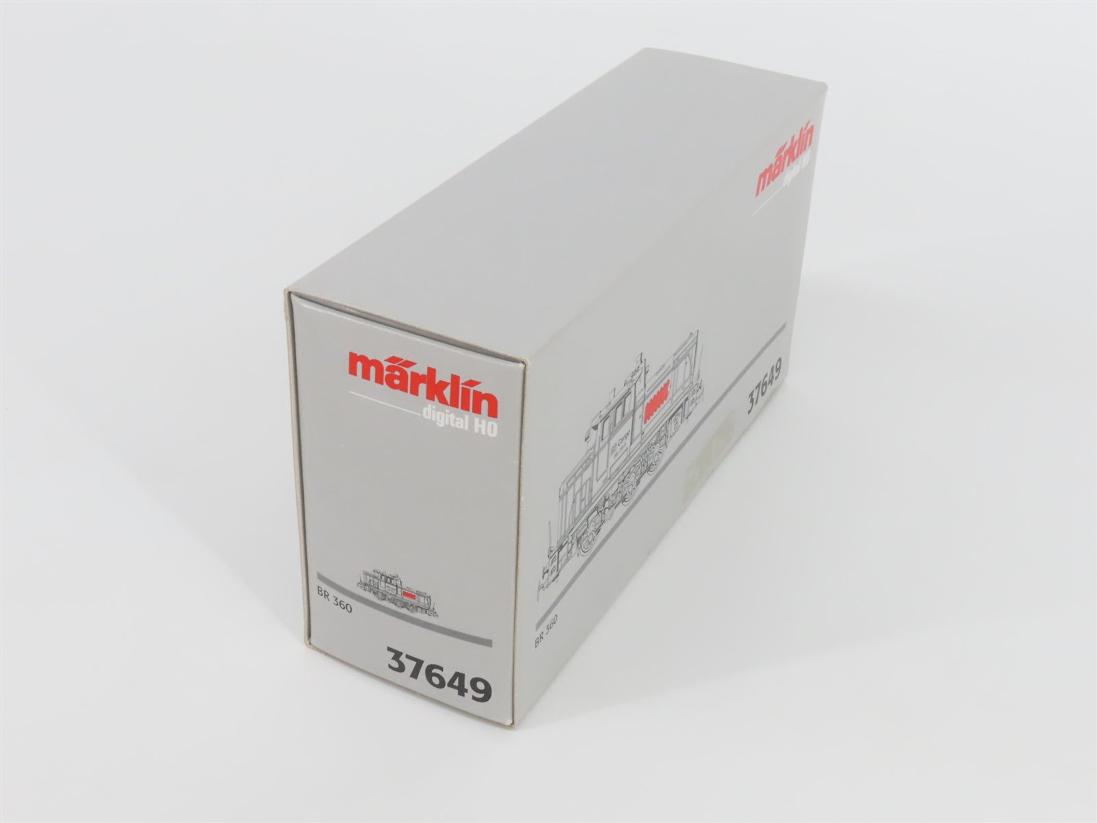 HO Scale 3-Rail AC Marklin Digital 37649 DB-AG German Cargo BR360 Diesel #159-8