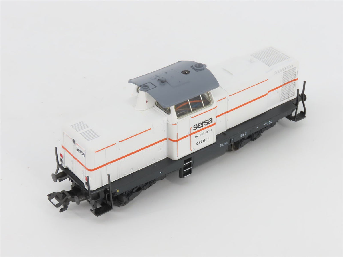 HO Scale 3-Rail AC Marklin 28462 Sersa Am847 Diesel Freight Train Set
