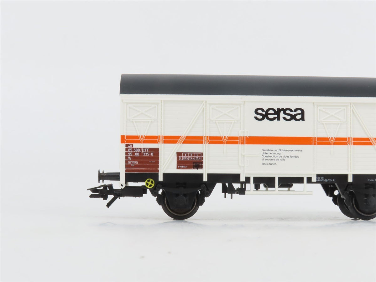 HO Scale 3-Rail AC Marklin 28462 Sersa Am847 Diesel Freight Train Set