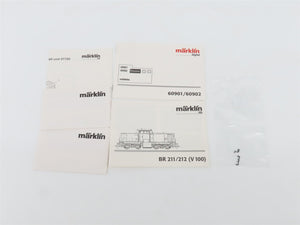 HO Scale 3-Rail AC Marklin 28462 Sersa Am847 Diesel Freight Train Set