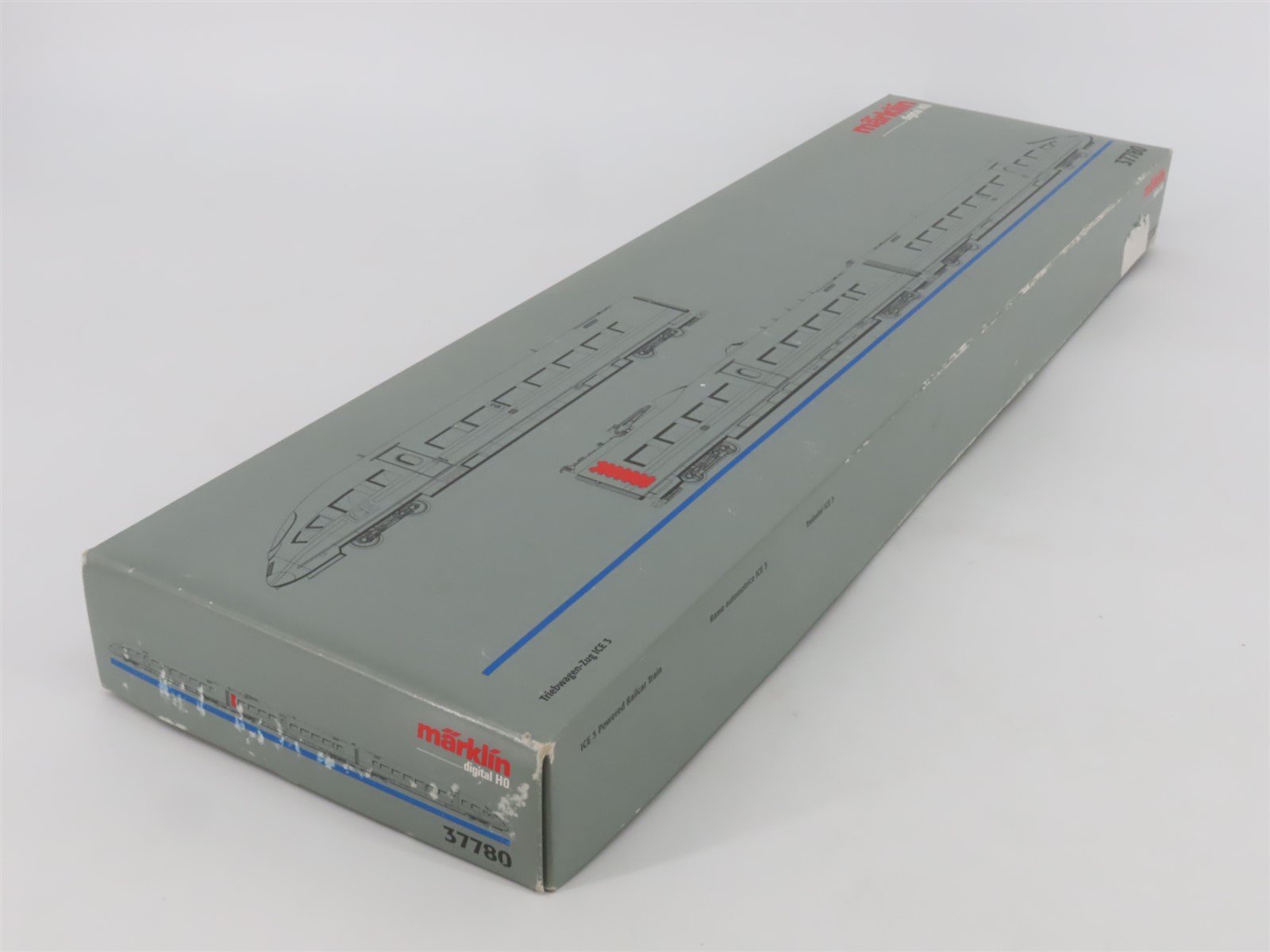 HO 3-Rail AC Marklin Digital 37780 DB-AG ICE 3 InterCity 3-Unit EMU Electric Set