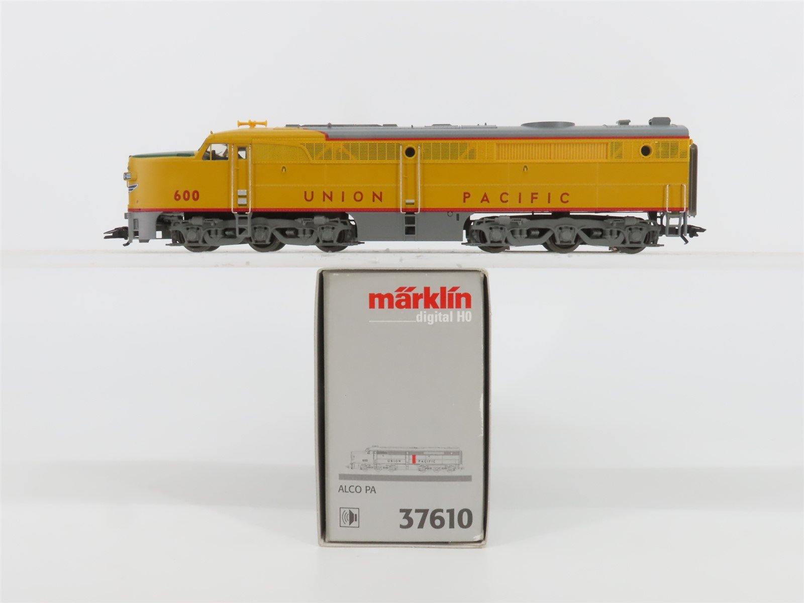 HO 3-Rail AC Marklin Digital 37610 UP Union Pacific ALCO PA Diesel #600 w/ Sound