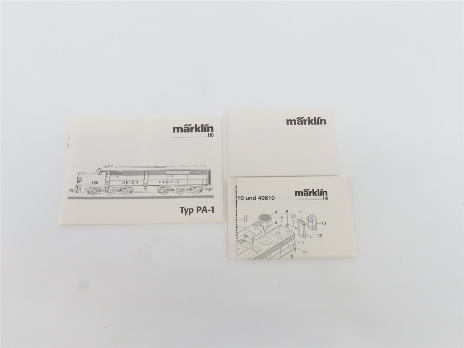 HO 3-Rail AC Marklin Digital 37610 UP Union Pacific ALCO PA Diesel #600 w/ Sound