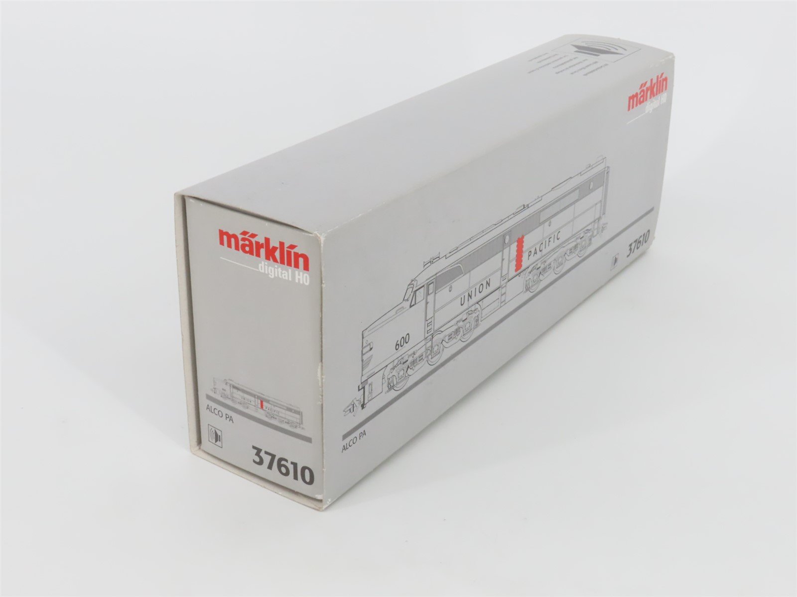 HO 3-Rail AC Marklin Digital 37610 UP Union Pacific ALCO PA Diesel #600 w/ Sound