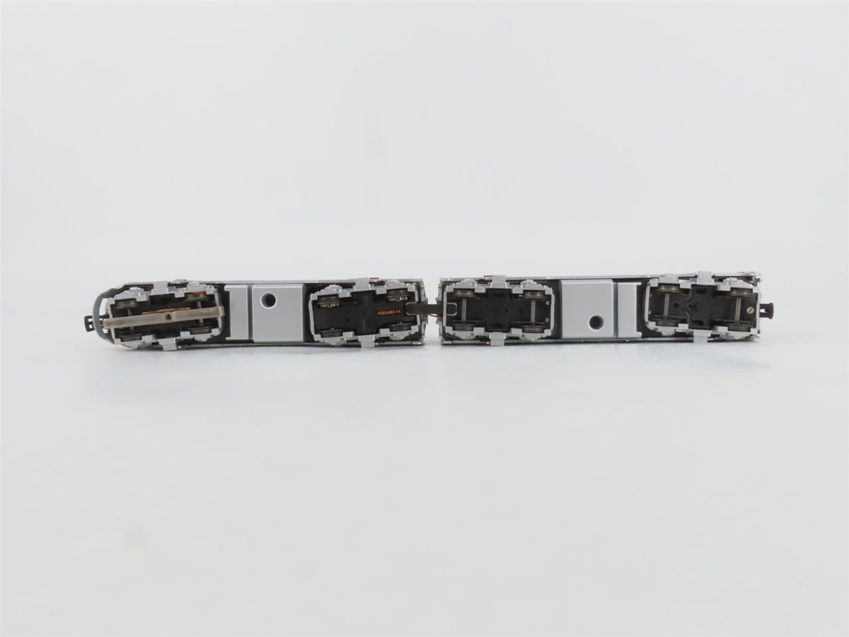 HO Scale 3-Rail AC Marklin ATSF Santa Fe Warbonnet EMD F7A/B Diesel Set w/ Sound
