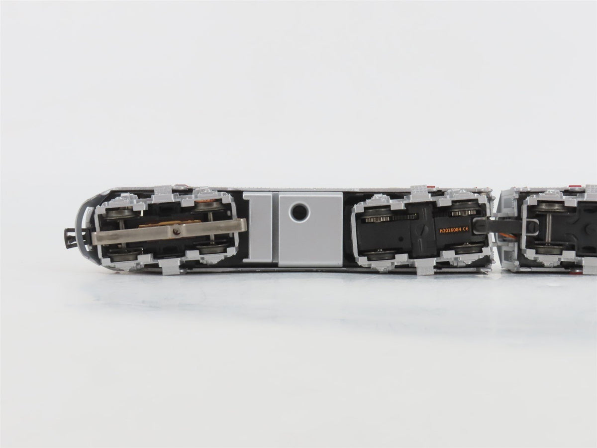 HO Scale 3-Rail AC Marklin ATSF Santa Fe Warbonnet EMD F7A/B Diesel Set w/ Sound