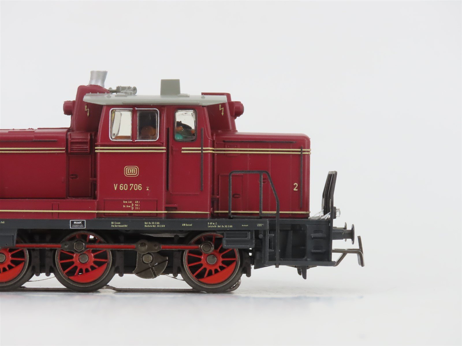 HO Scale 3-Rail AC Marklin Digital 37650 DB Deutsche Bahn V60 Diesel #706