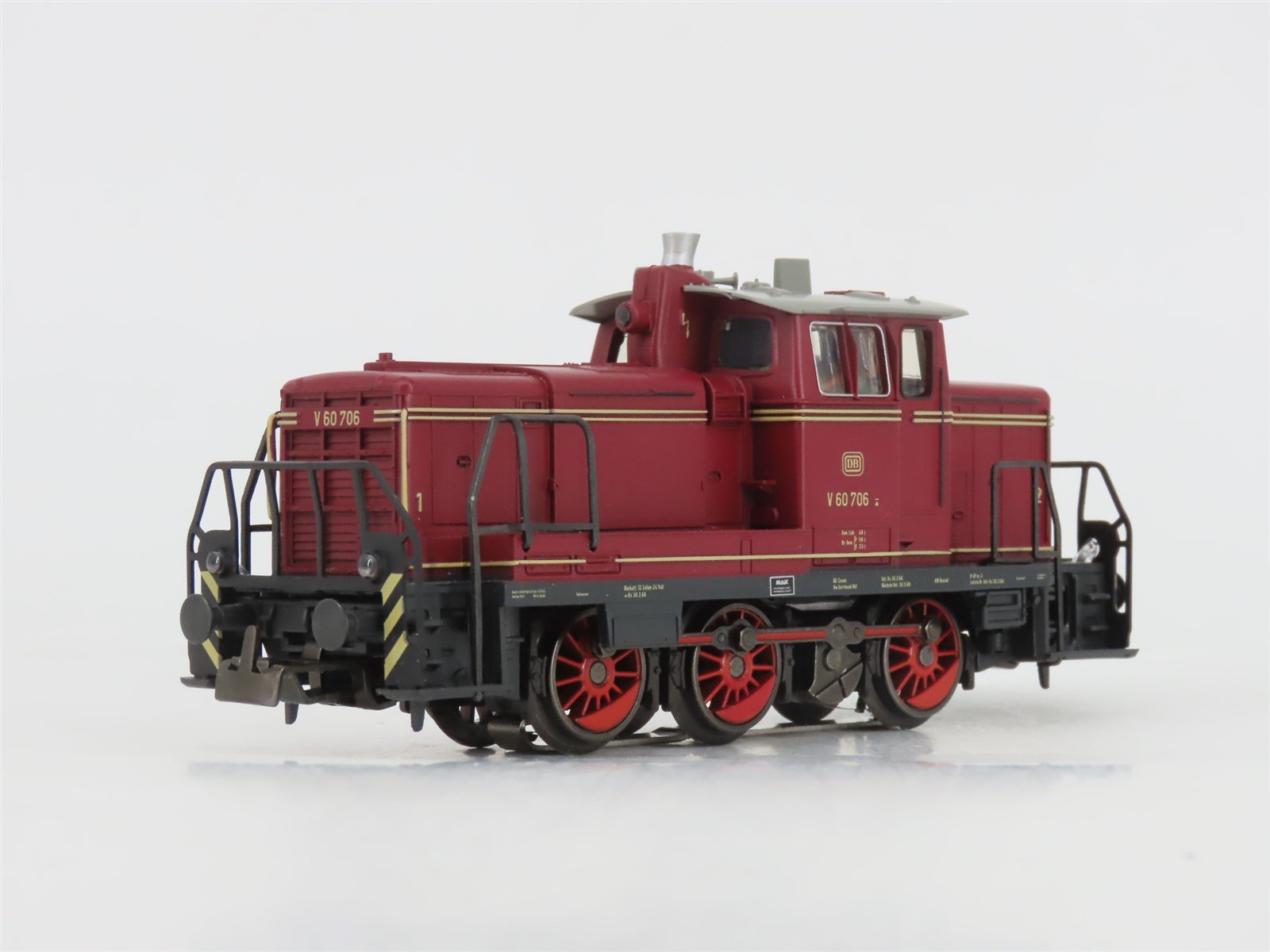 HO Scale 3-Rail AC Marklin Digital 37650 DB Deutsche Bahn V60 Diesel #706