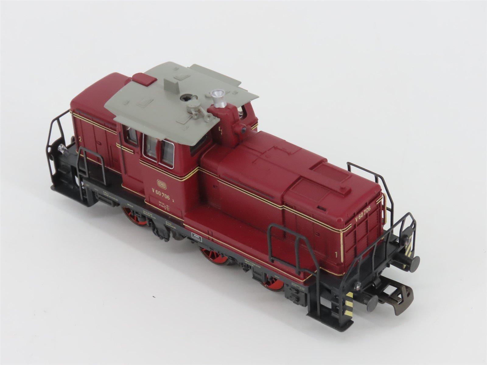 HO Scale 3-Rail AC Marklin Digital 37650 DB Deutsche Bahn V60 Diesel #706
