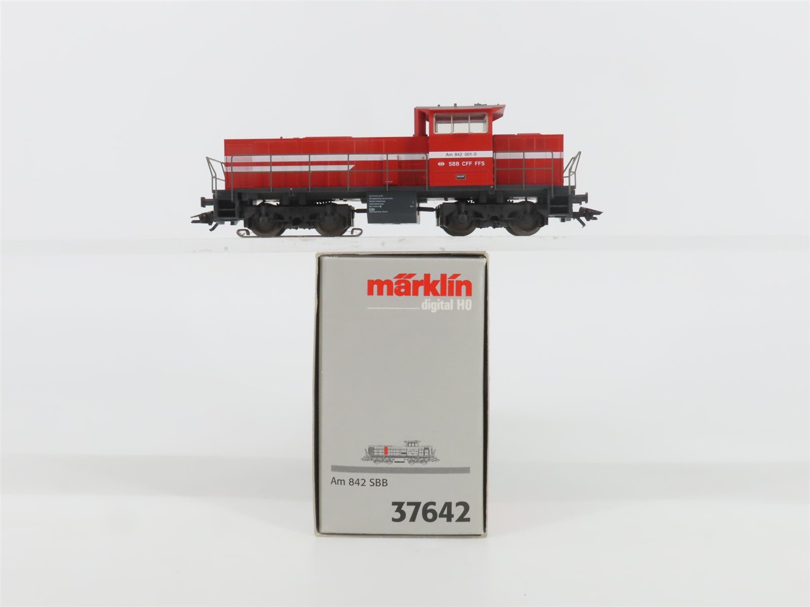 HO Scale 3-Rail AC Marklin Digital 37642 SBB CFF FFS Swiss Am842 Diesel #001-0