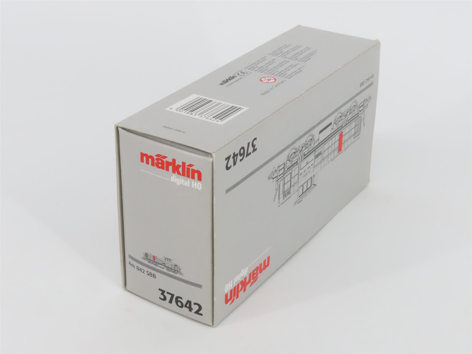 HO Scale 3-Rail AC Marklin Digital 37642 SBB CFF FFS Swiss Am842 Diesel #001-0