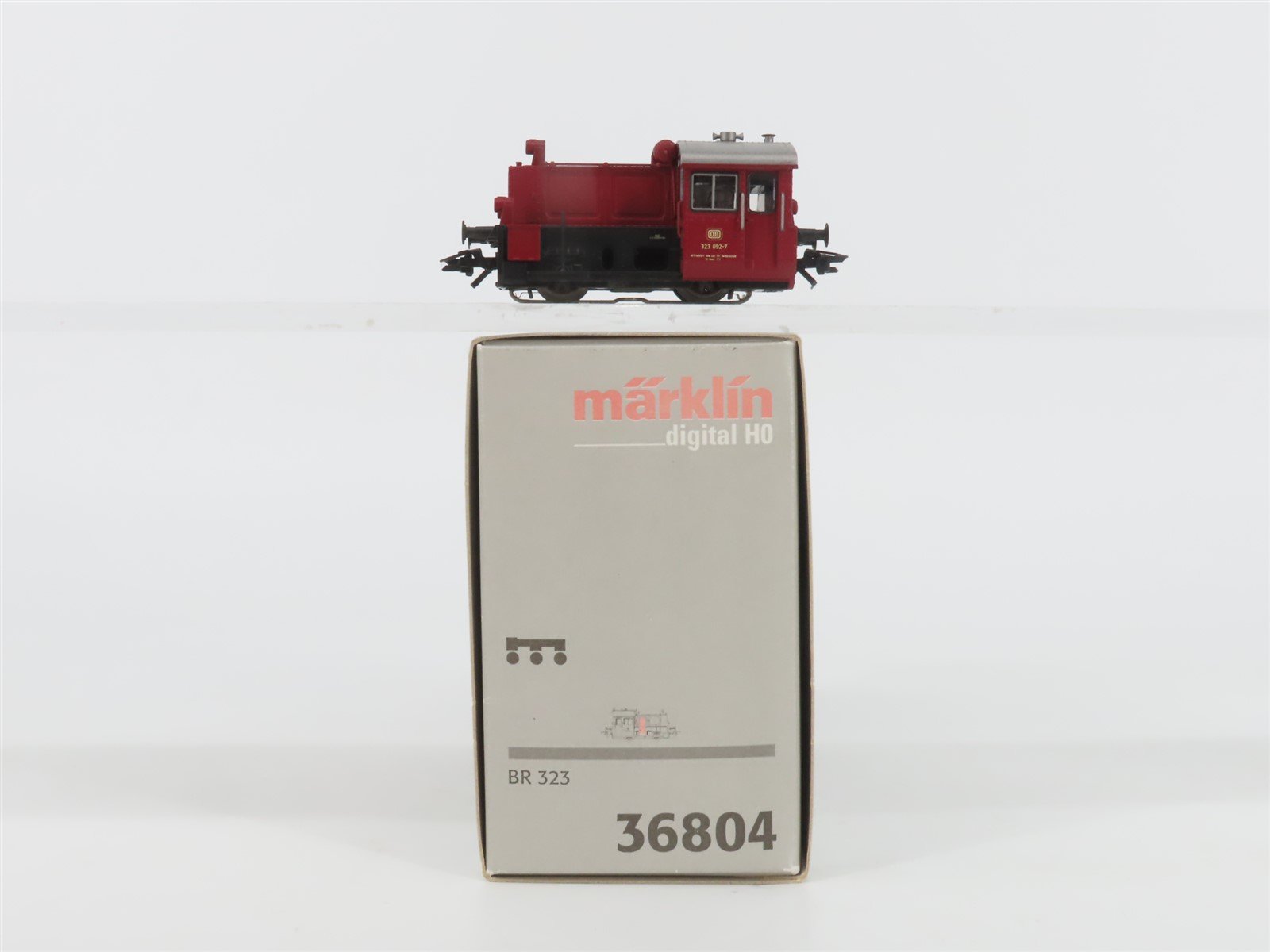 HO 3-Rail AC Marklin Digital 36804 DB Deutsche Bahn BR323 Diesel Switcher #092-7