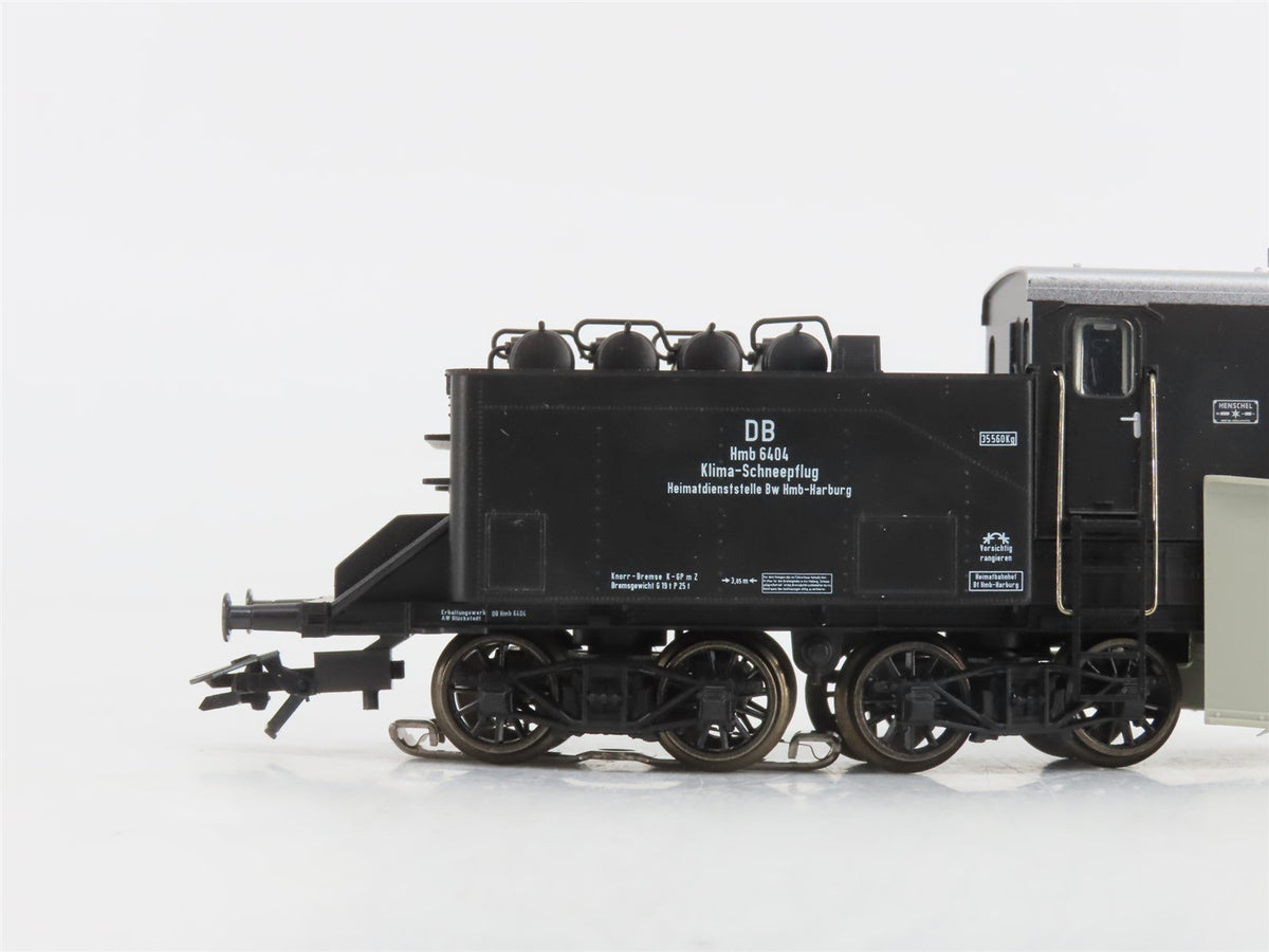HO 3-Rail AC Marklin 46119 DB Deutsche Bahn Klima Snow Plow #6404 w/ Headlight