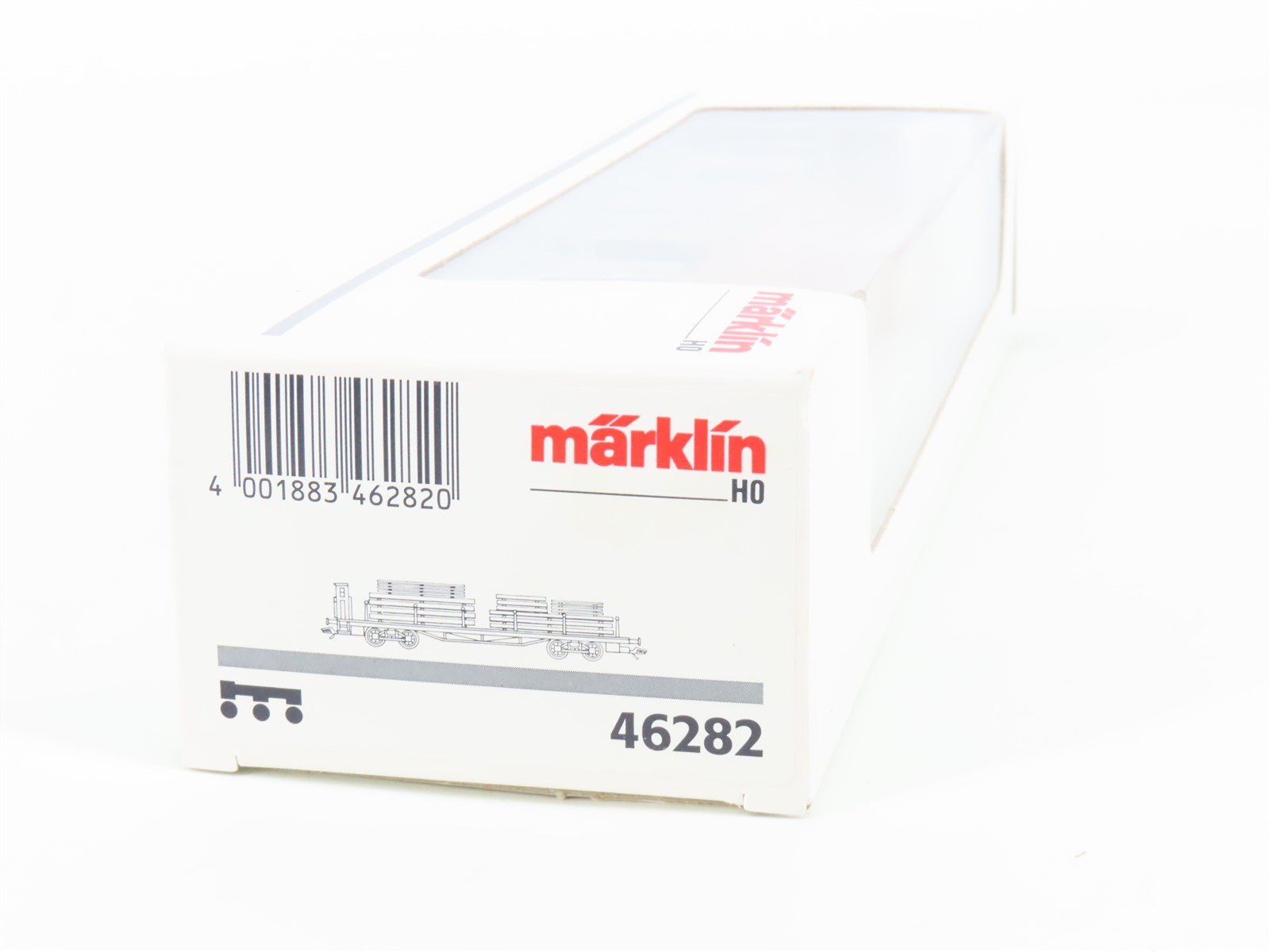 HO Marklin 46282 K.Bay.Sts.B Royal Bavarian Flat Car w/ Brakeman's Cab & Load