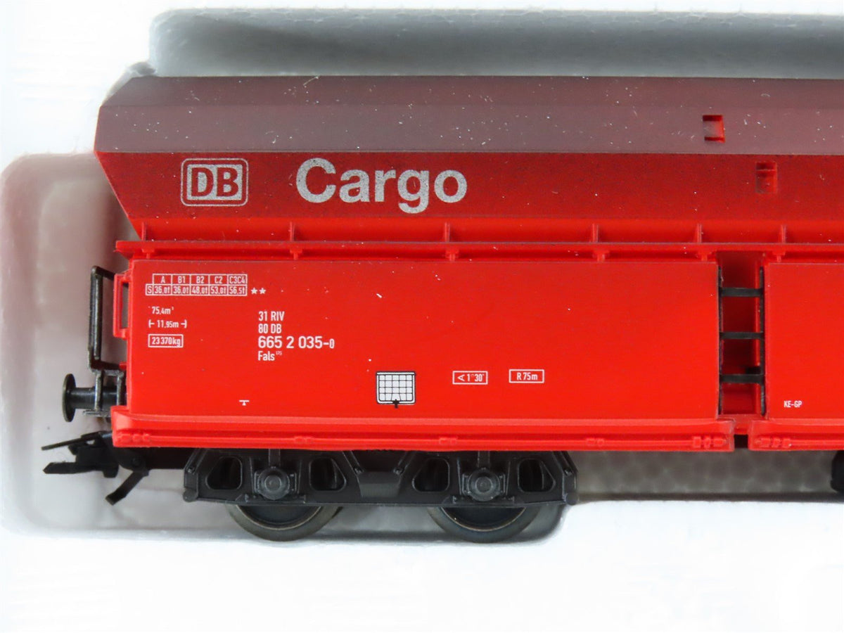 HO Scale Marklin 46249 DB &quot;Large Power Plant&quot; Cargo 5-Car Hopper Set - Weathered
