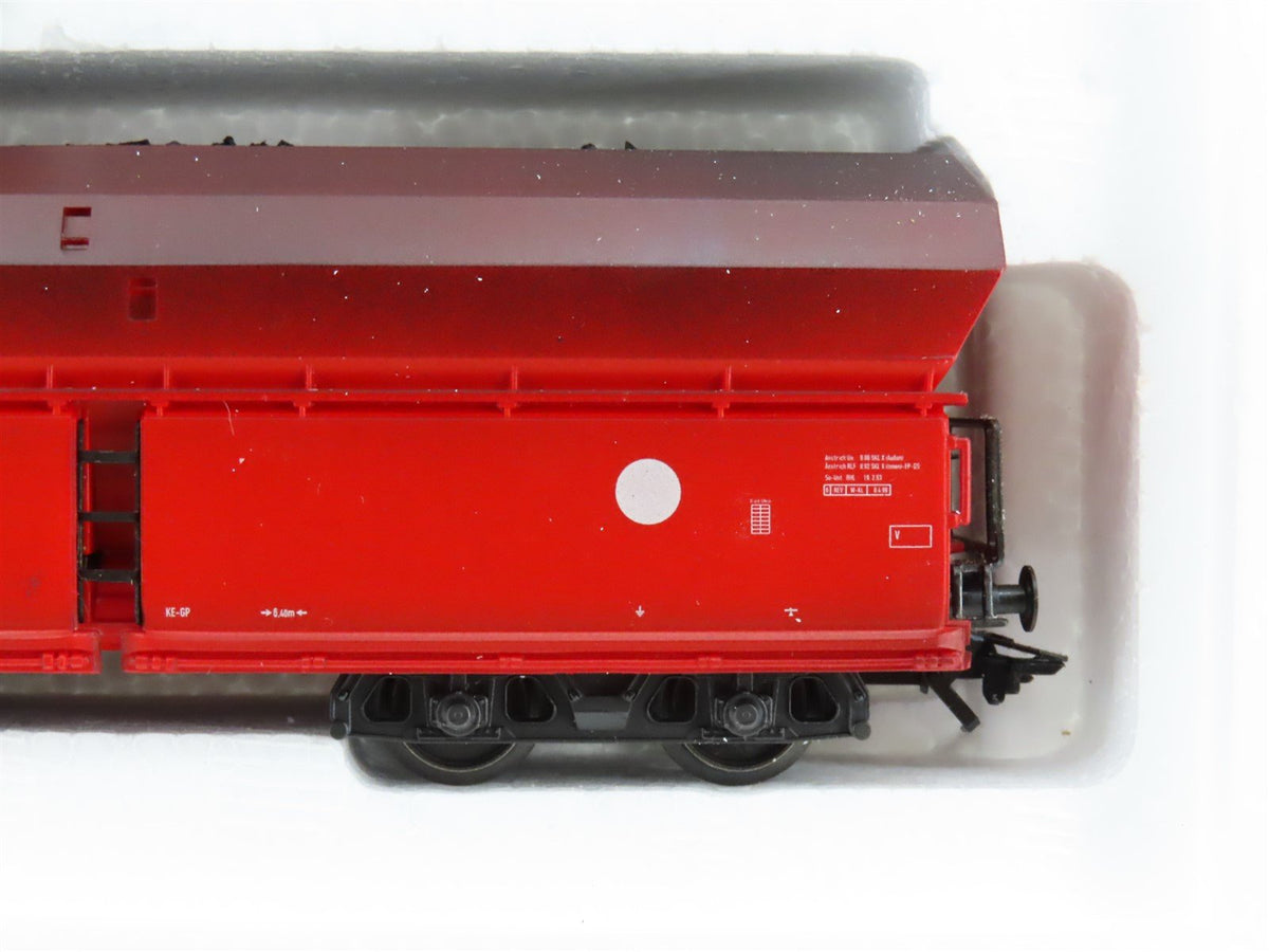 HO Scale Marklin 46249 DB &quot;Large Power Plant&quot; Cargo 5-Car Hopper Set - Weathered