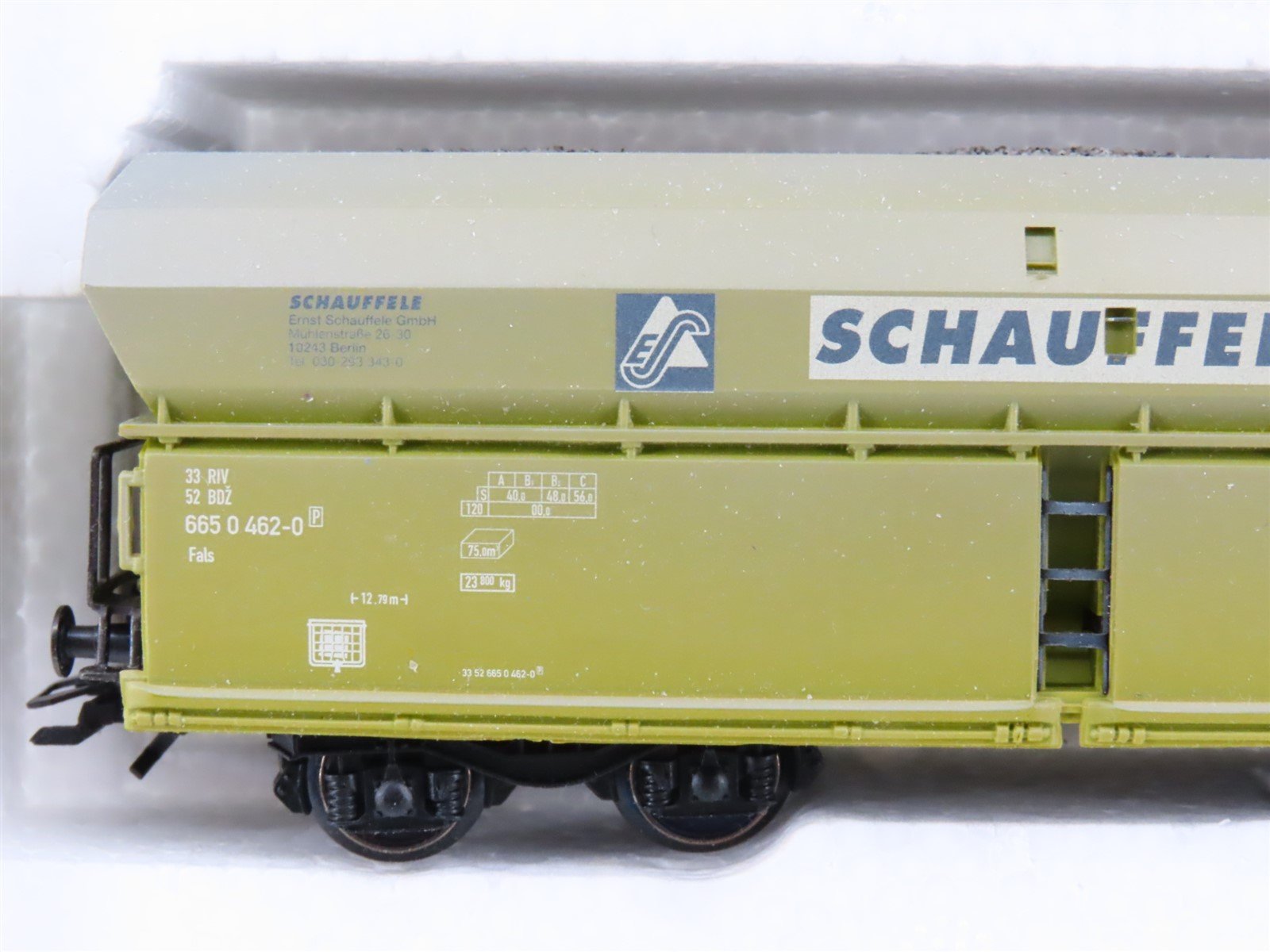 HO Scale Marklin 46247 BDZ Schauffele Era V Hopper w/ Gravel Load 3-Car Set
