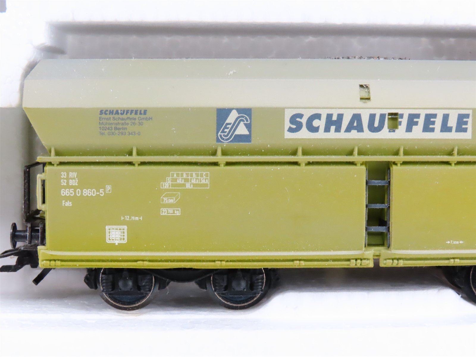 HO Scale Marklin 46247 BDZ Schauffele Era V Hopper w/ Gravel Load 3-Car Set