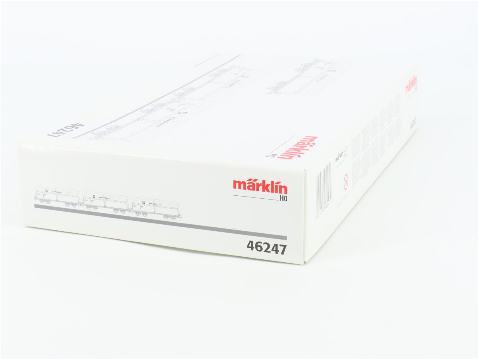 HO Scale Marklin 46247 BDZ Schauffele Era V Hopper w/ Gravel Load 3-Car Set