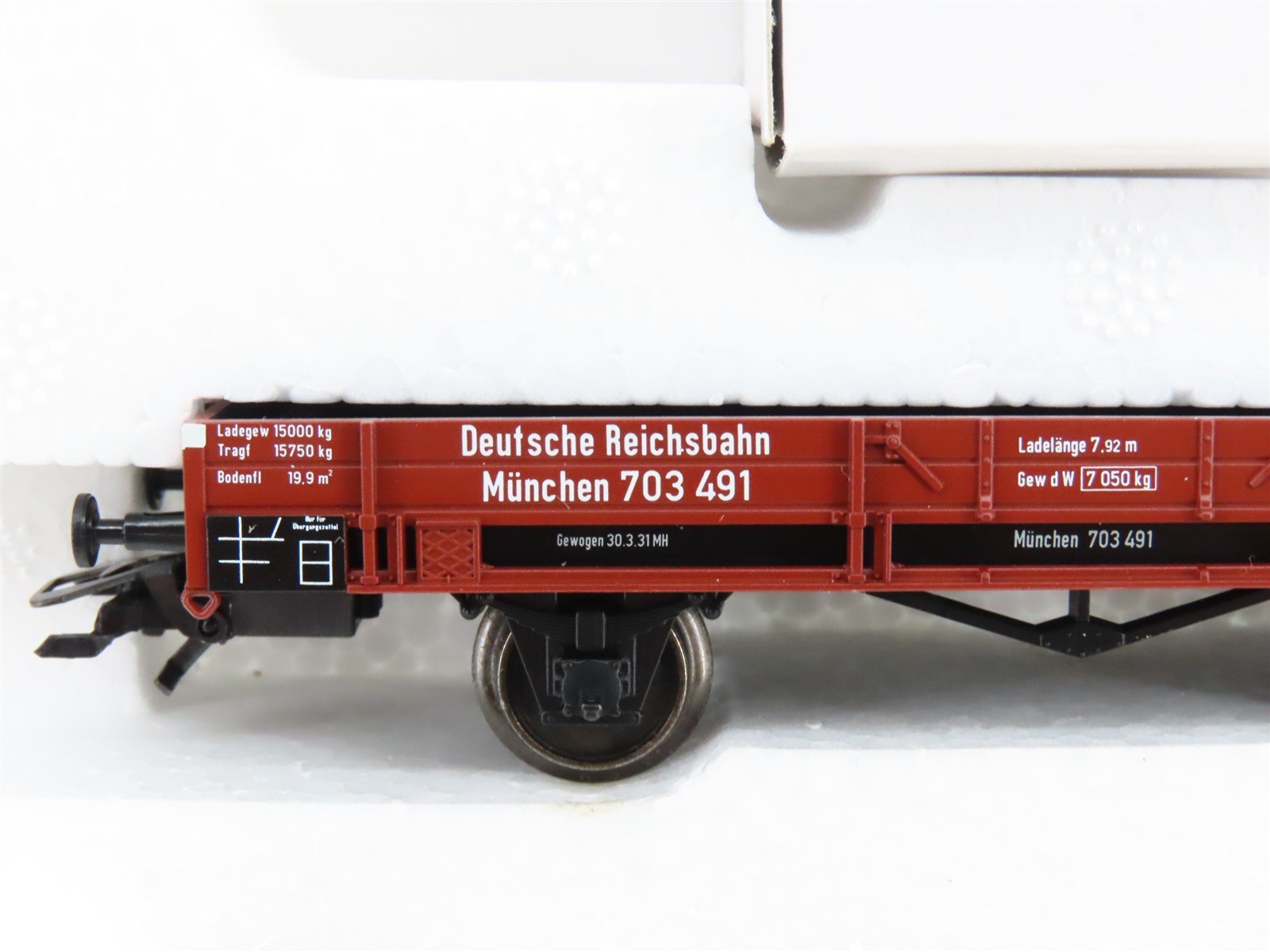HO Scale Marklin 47901 DRG German State Railroad Co. Track Maintenance 3-Car Set