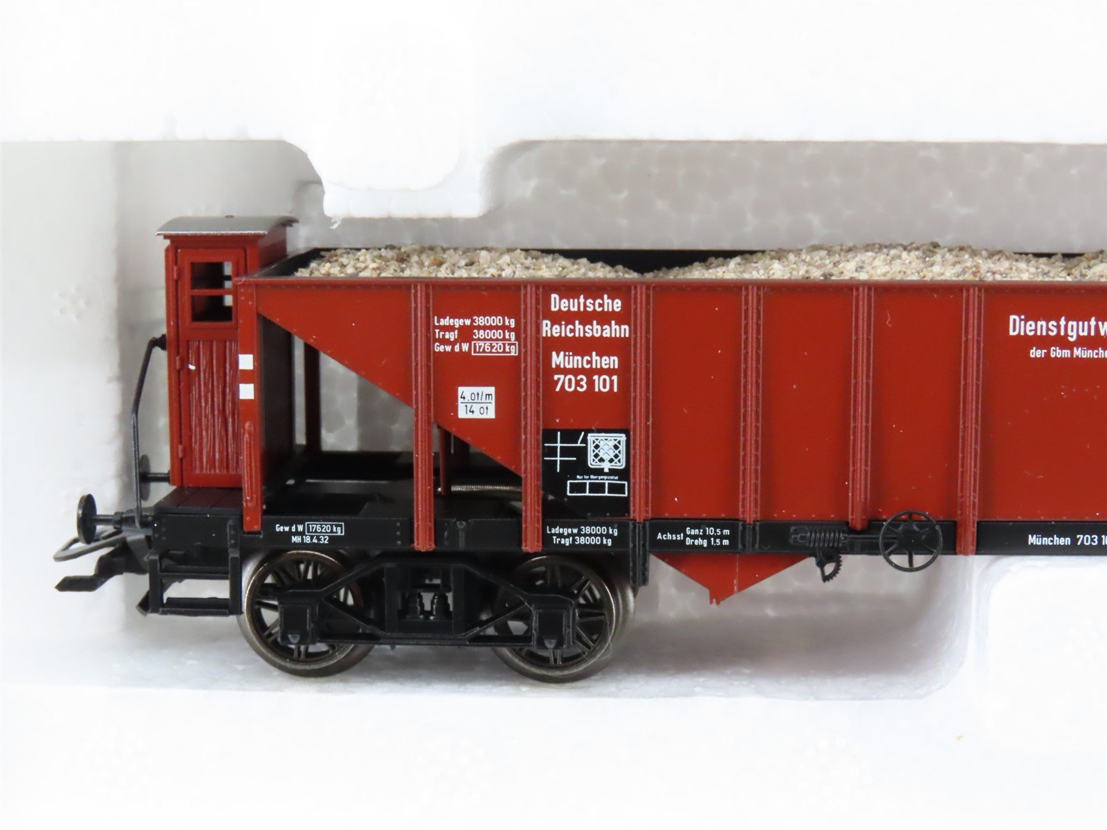 HO Scale Marklin 47901 DRG German State Railroad Co. Track Maintenance 3-Car Set