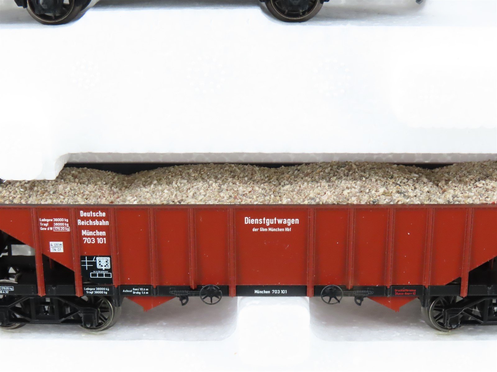 HO Scale Marklin 47901 DRG German State Railroad Co. Track Maintenance 3-Car Set