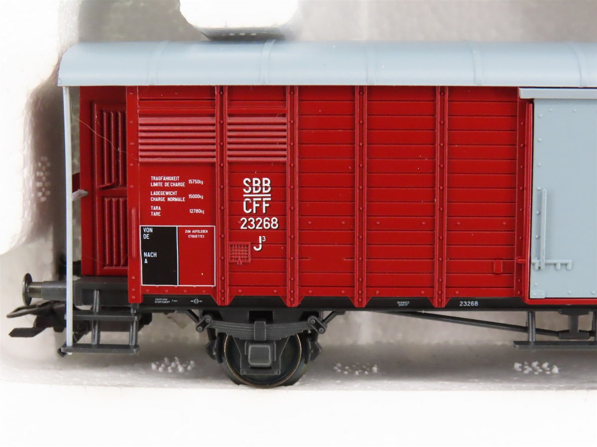 HO Scale Marklin 48803 SBB CFF Swiss Federal Historic Freight Train 6-Car Set