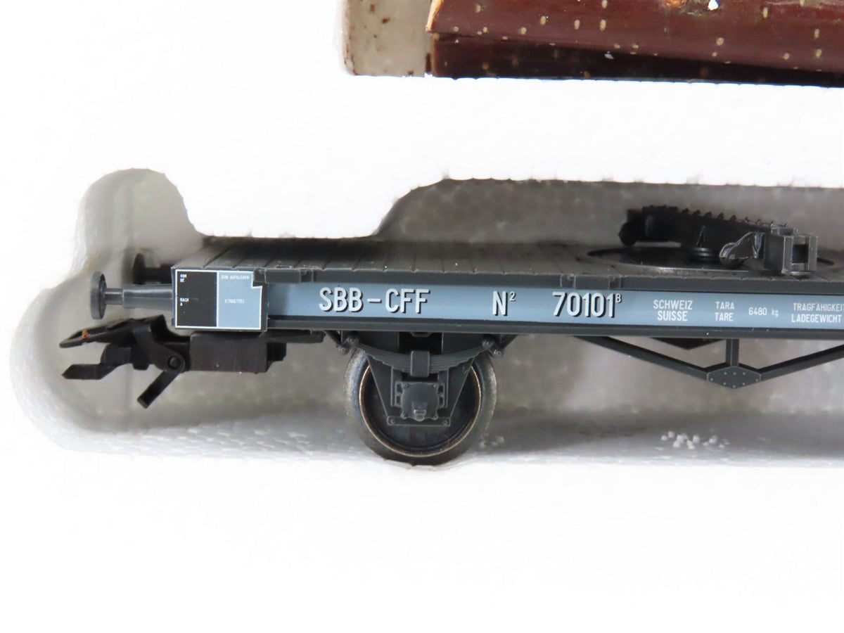 HO Scale Marklin 48803 SBB CFF Swiss Federal Historic Freight Train 6-Car Set