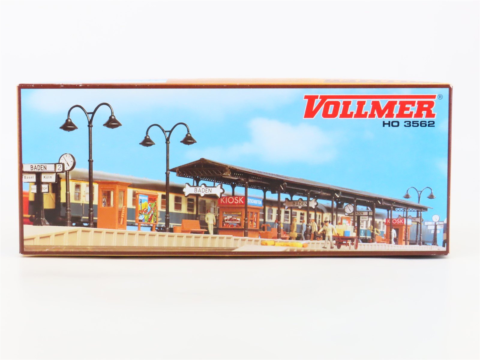 HO 1/87 Scale Vollmer Kit 3562 Baden Station Platform