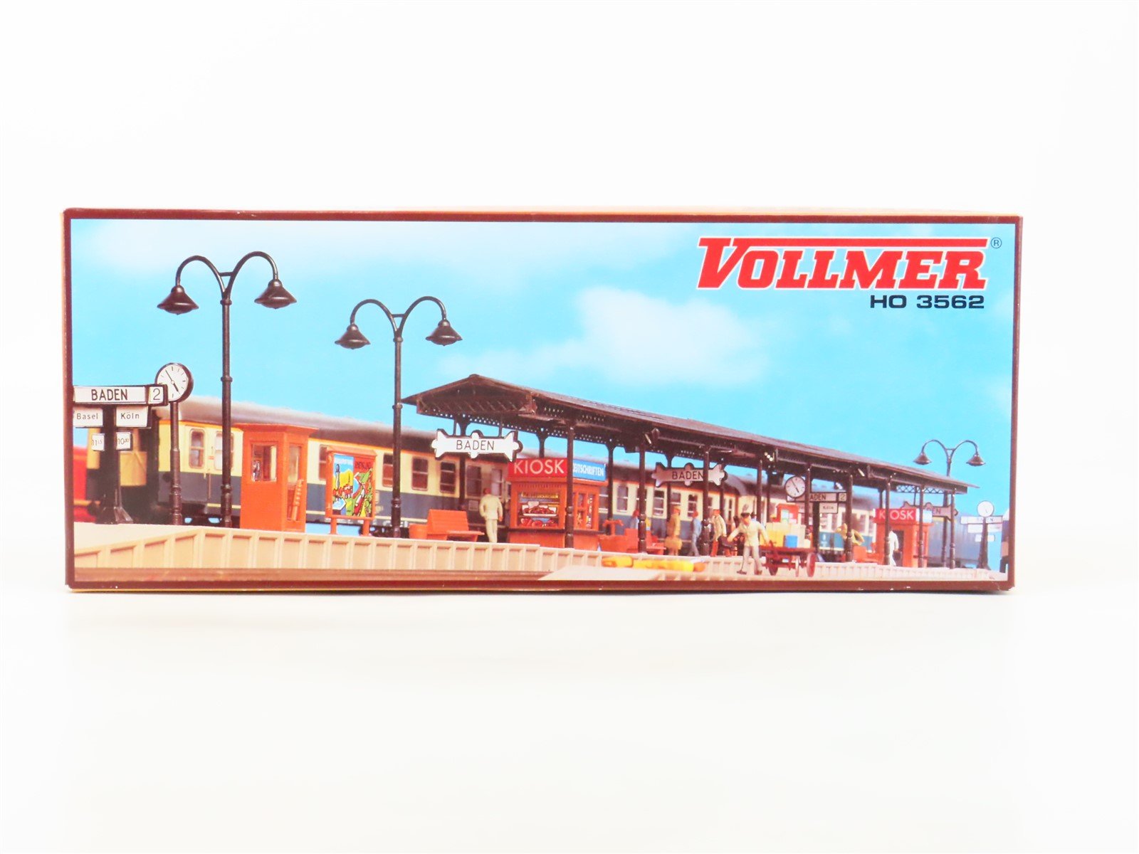 HO 1/87 Scale Vollmer Kit 3562 Baden Station Platform