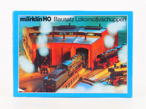 HO 1/87 Scale Marklin Plastic Kit 7288 3-Stall Locomotive Shed