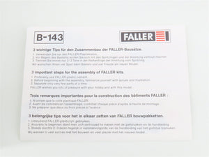 HO 1/87 Scale Faller Plastic Kit B-143 Haltingen Water Tower