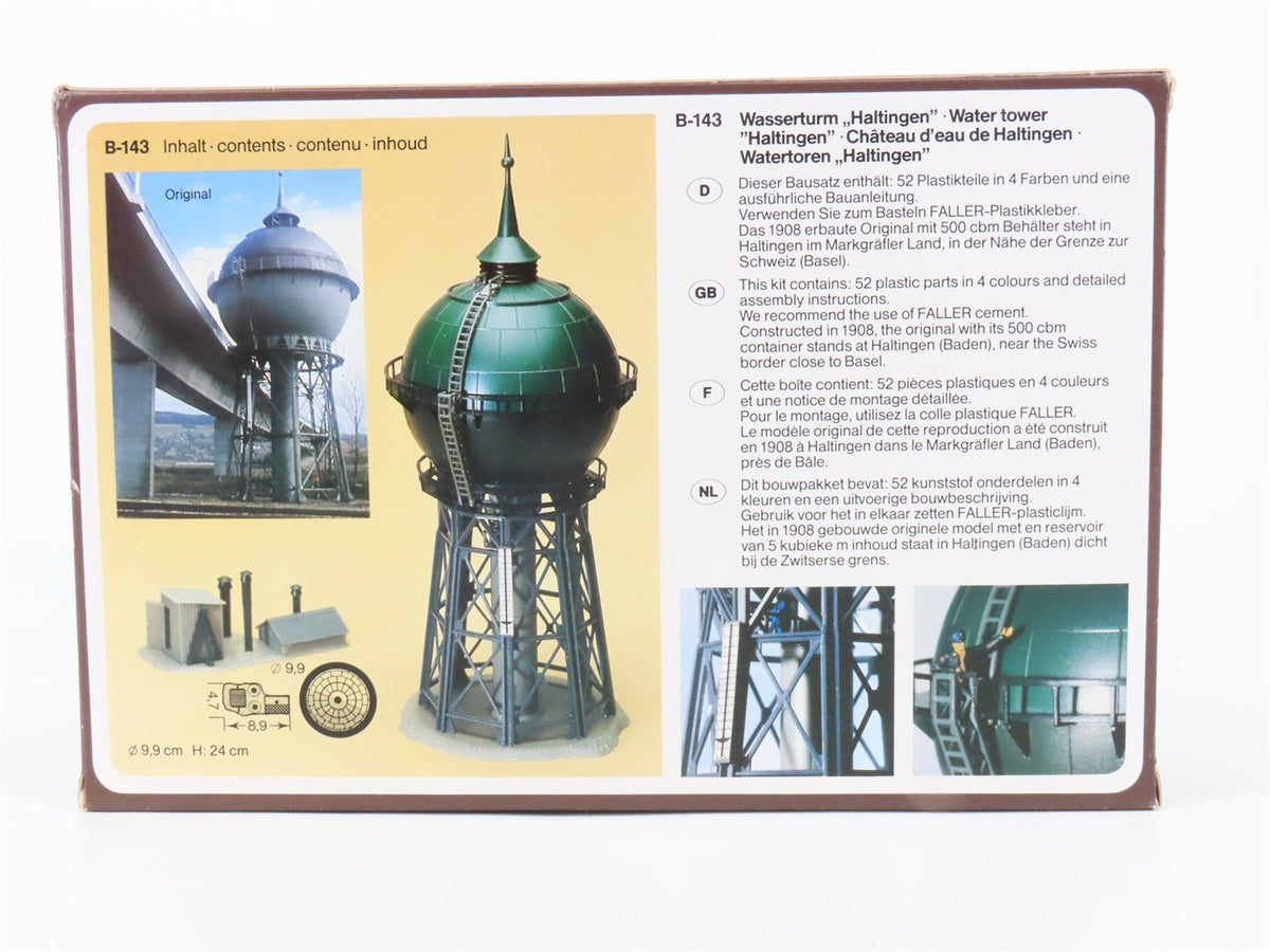 HO 1/87 Scale Faller Plastic Kit B-143 Haltingen Water Tower