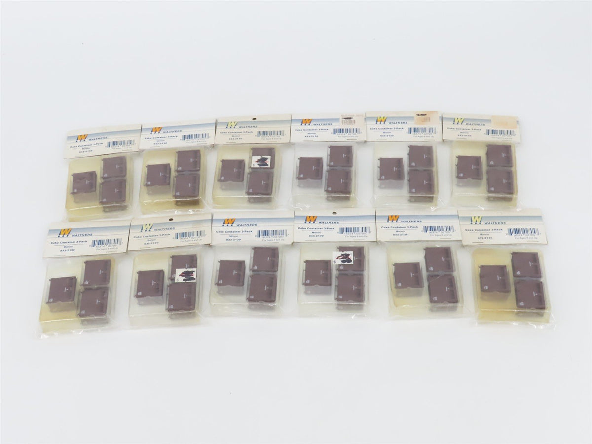 LOT of 12 HO Scale Walthers 933-2130 MON Monon Coke Container 3-Packs