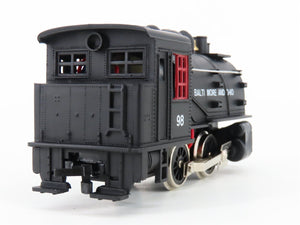 HO Life-Like 433-8301 B&O Baltimore & Ohio 0-4-0ST Dockside Steam Switcher #98