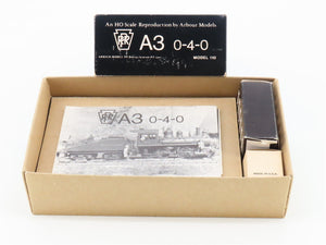 HO Scale Arbour Models Kit #110 Undecorated PRR 0-4-0 A3 Steam Locomotive
