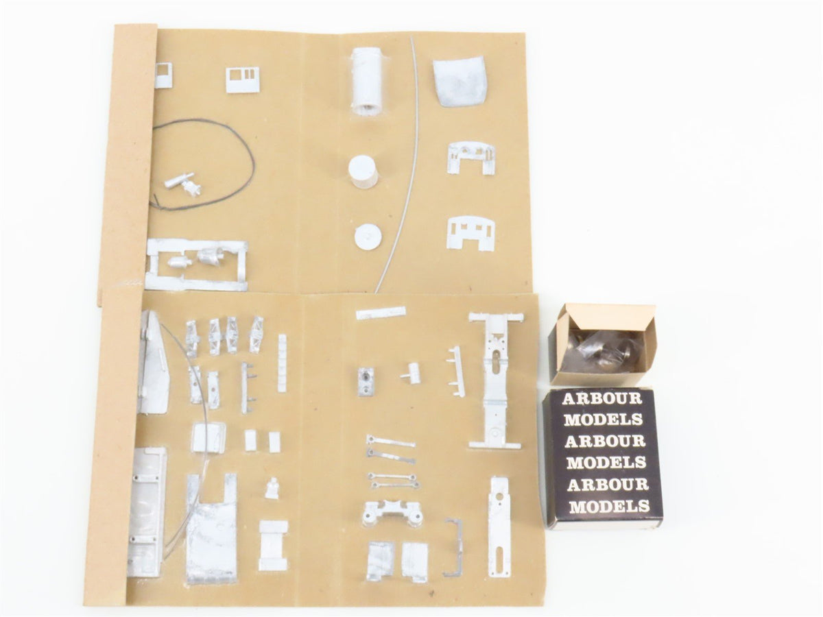 HO Scale Arbour Models Kit #110 Undecorated PRR 0-4-0 A3 Steam Locomotive