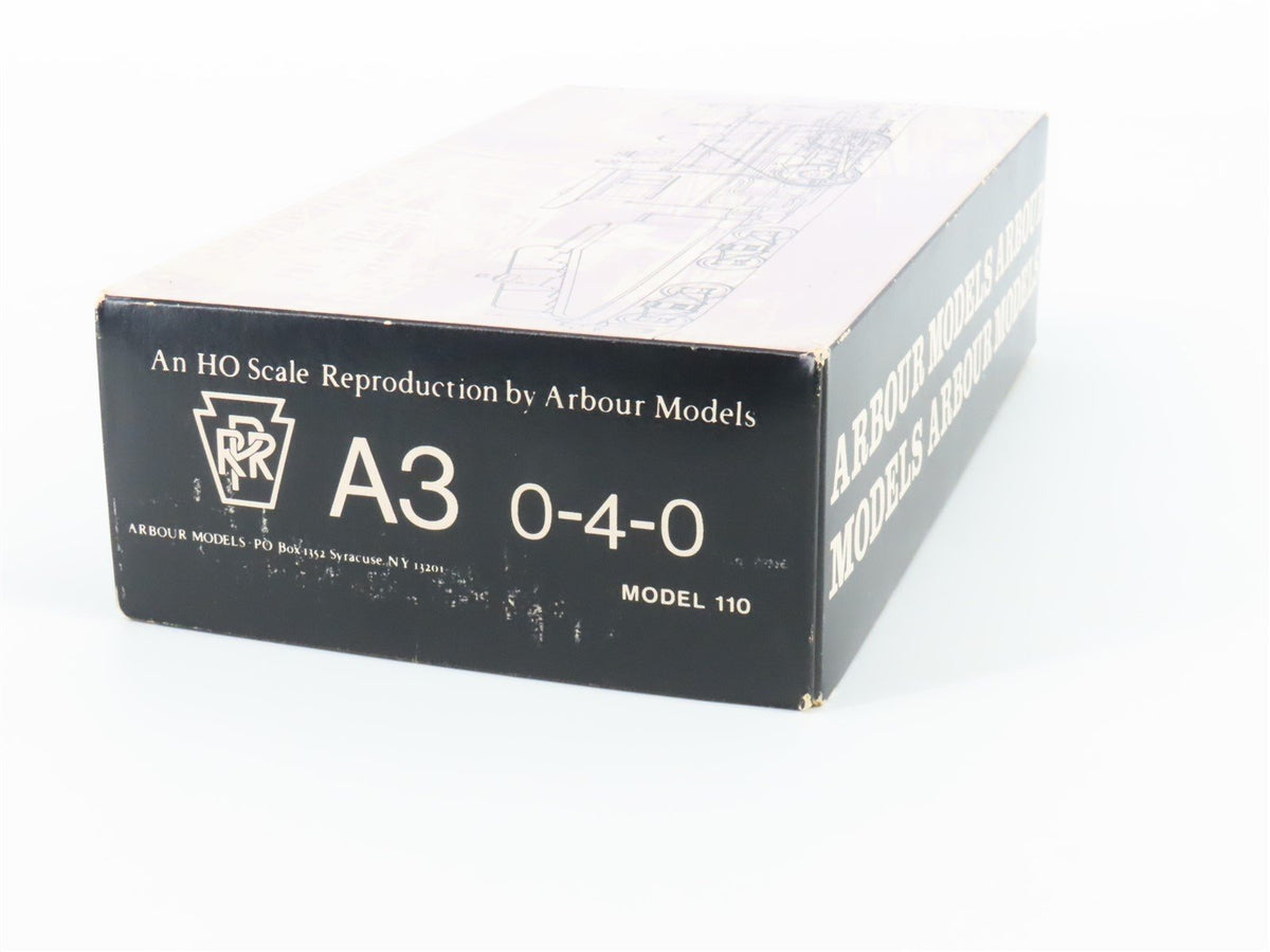 HO Scale Arbour Models Kit #110 Undecorated PRR 0-4-0 A3 Steam Locomotive