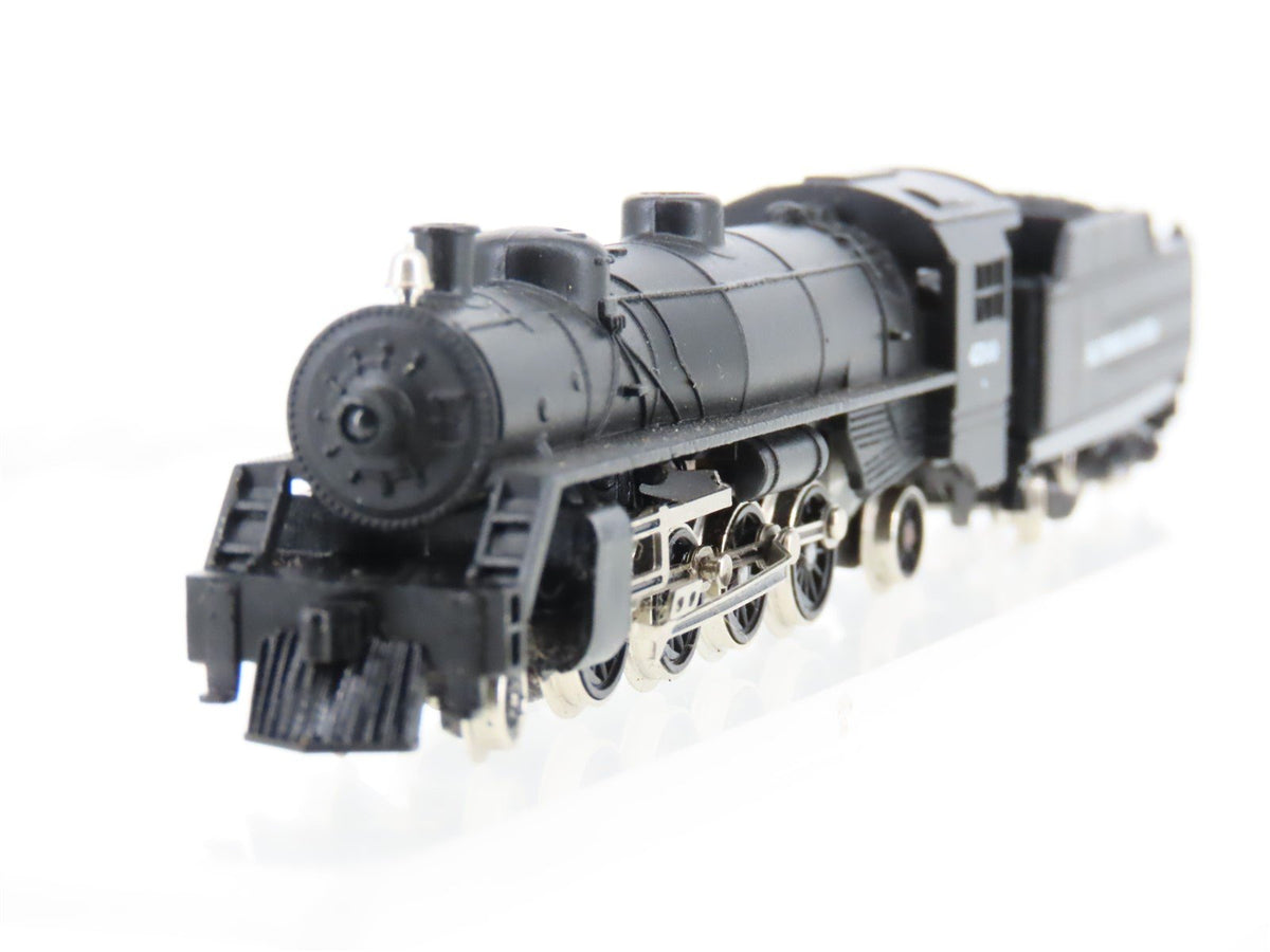 Z Scale Marklin Mini-Club B&amp;O Baltimore &amp; Ohio 2-8-2 Steam Freight Train Set