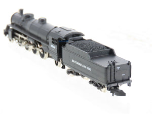 Z Scale Marklin Mini-Club B&O Baltimore & Ohio 2-8-2 Steam Freight Train Set