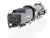 Z Scale Marklin Mini-Club B&O Baltimore & Ohio 2-8-2 Steam Freight Train Set