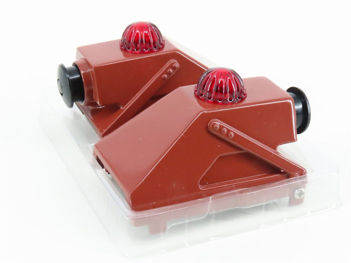 O Gauge 3-Rail Lionel 6-62283 Die-Cast Metal Track Bumpers 2-Pack w/ Lighting
