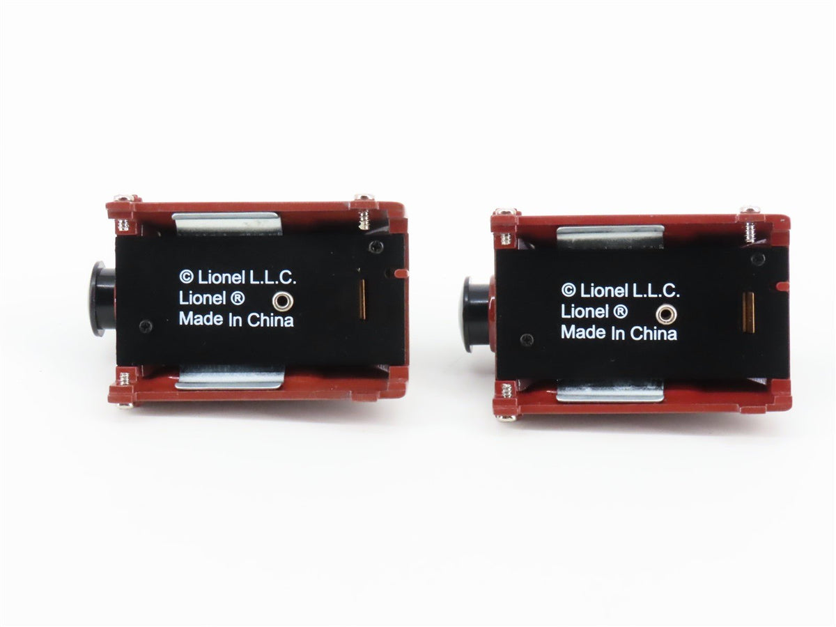 O Gauge 3-Rail Lionel 6-62283 Die-Cast Metal Track Bumpers 2-Pack w/ Lighting