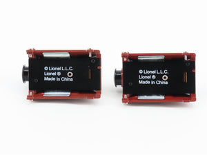 O Gauge 3-Rail Lionel 6-62283 Die-Cast Metal Track Bumpers 2-Pack w/ Lighting
