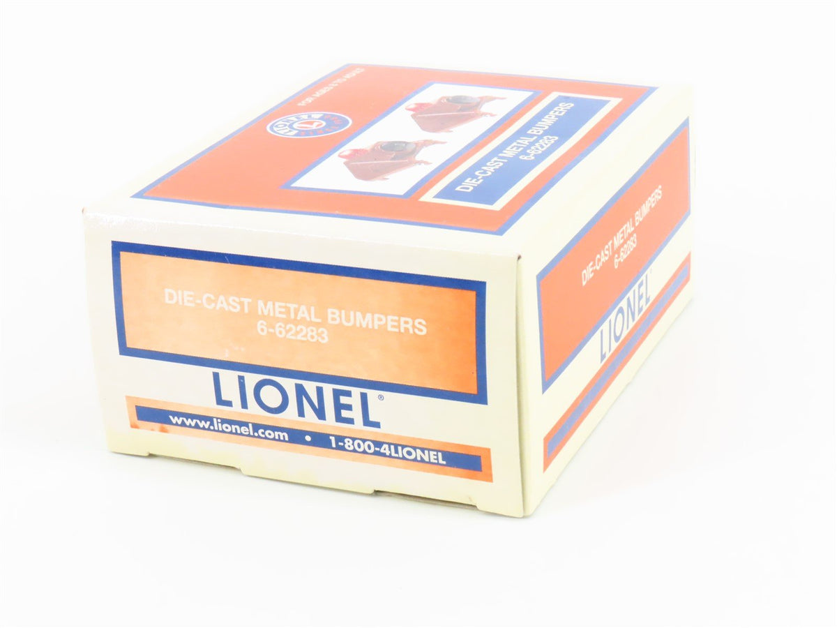 O Gauge 3-Rail Lionel 6-62283 Die-Cast Metal Track Bumpers 2-Pack w/ Lighting