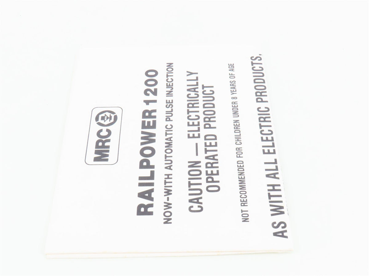 MRC Railpower 1200 DC Power-Pack / Transformer for HO &amp; N Scale