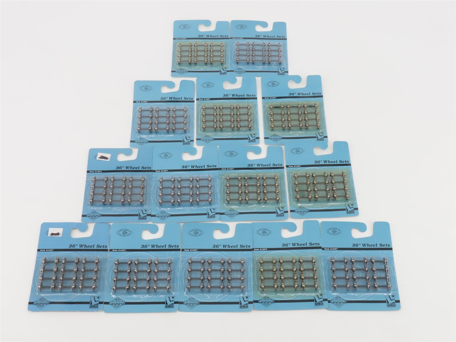 LOT of 14 HO Scale Proto 2000 36" Wheel Sets 12-Packs